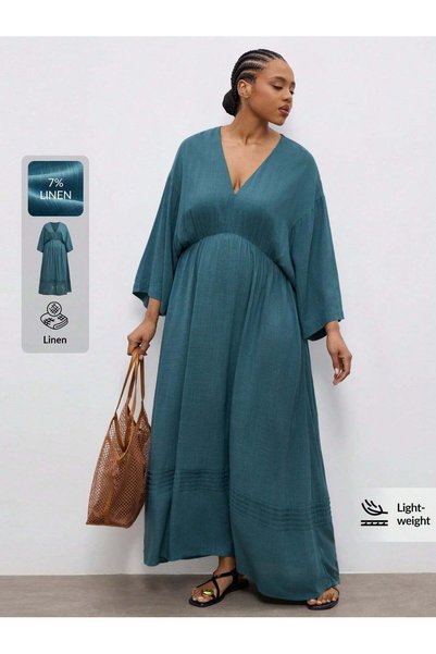 Sheya Rochie maxi, verde