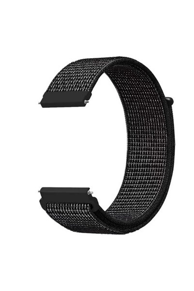 Choice Universal 22mm Reflective black 20mm 22mm Nylon Loop Strap for COROS P...