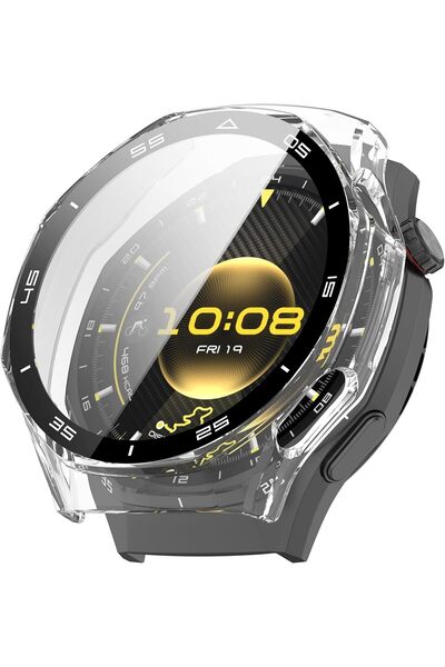 m.tk moveteck Huawei Watch GT 7 Pro 46mm Uyumlu Kasa ve Ekran Koruyucu 360 Ta...