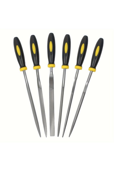 Choice Other 150mm 5pc Premium Needle File Set - High-Carbon Steel Files with...