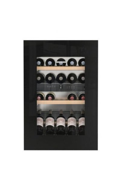 Liebherr Vinidor ewtgb 1683, black glass, 2 individual temperature zones, uv ...