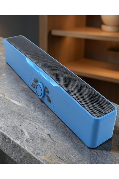 MİXPOİNT Masaüstü Soundbar Hoparlör RGB Işıklı 1500 mAh bls86-4