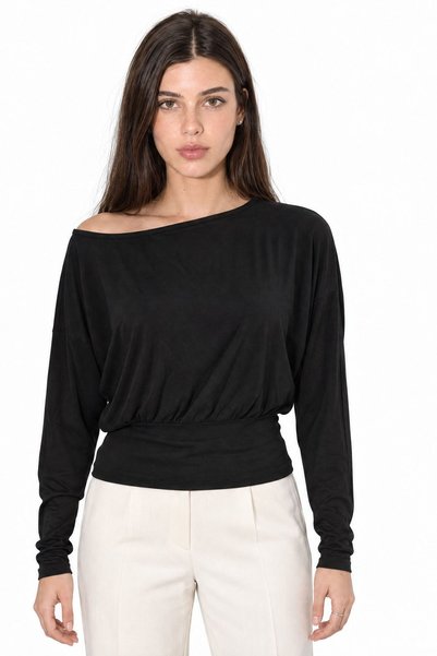 Hiccup Busem Modal Blended Blouse