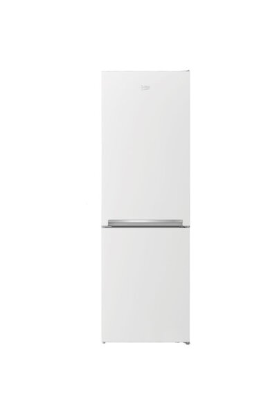 Beko Frigider combinat RCSA366K40WN, 343 l, Clasa E, Sticlă de siguranță, LED...