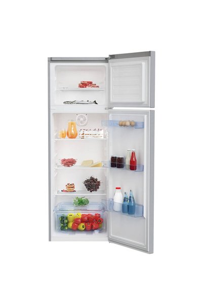 Beko Frigider cu doua uis RDSA310M40SN, 306 l, Clasa E, Cooling Fan, Safety G...