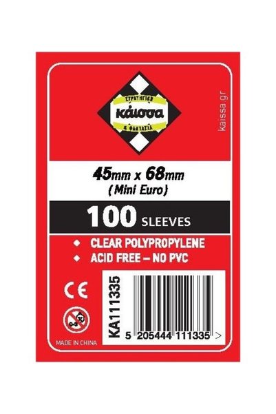 ΚΑΙΣΣΑ GMS:GR:SLEEVES 45Χ68 (ΜΙΝΙ EURO) - KA111335