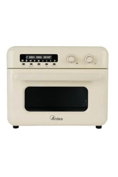 ardes Airfryer si Cuptor hybrid multifunctional , ARFRYA02W/CR, 30L, 2000 W, Bej