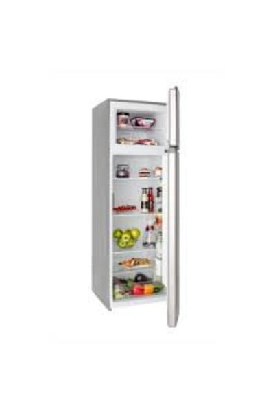 Daewoo Frigider cu doua uis DTS-240MEX, 235 l, Clasa E, Congelator sus, H 159...