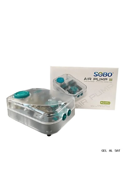 Sobo GELALSAT Hava Motoru Şeffaf Kasa 6W 2 x (175730) 4 LtMin