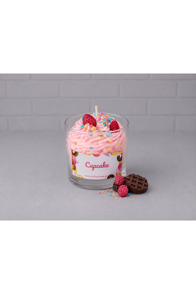 Evelins Home Cupcake Candle 340gr Χειροποίητο κερί σόγιας