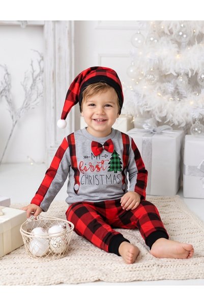 MiniKids Costumas Craciun 3 piese Marco