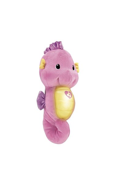 FISHER PRICE Jucărie interactivă, căluț de mare muzical cu lumini, roz