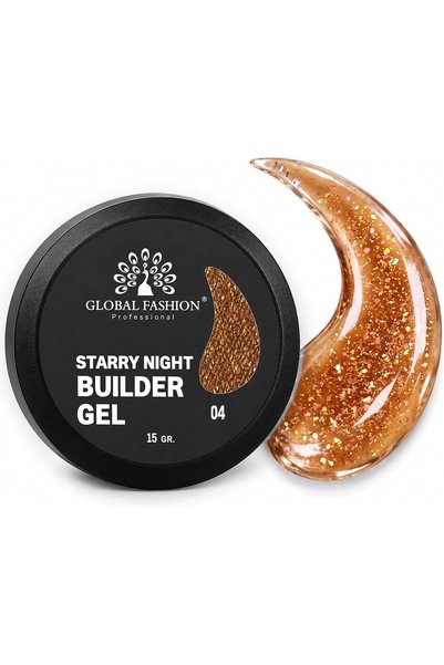 GLOBAL FASHION Professional Global Fashion Starry Night Builder Gel for Nails...