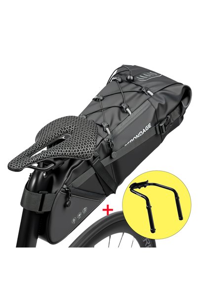 Choice with brack OFFBONDAGE Bicycle Saddlebag Waterproof 15L Large Capacity ...