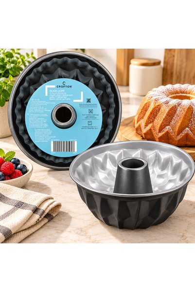 CROFTON Formă de copt rotundă Gugelhupf – 18 cm, pentru chec și prăjituri