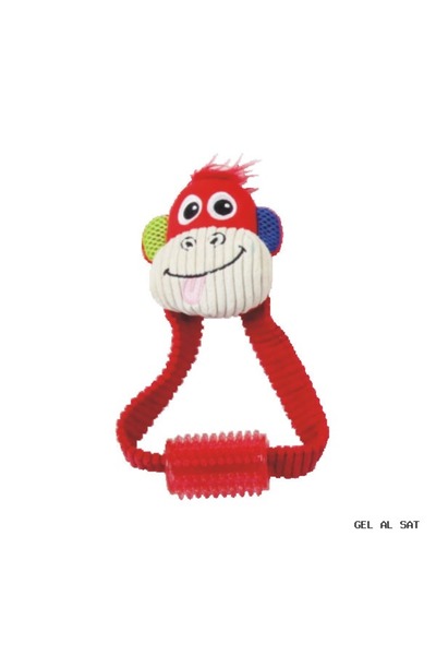 Pawise GELALSAT Vivid Life-Monkey Tugger (182430) Dog Toy