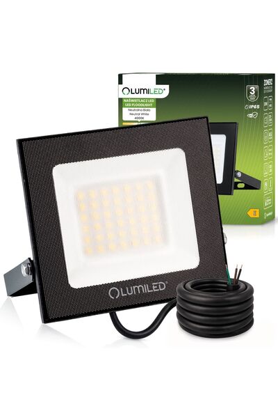 Lumiled ZONER2 Proiector LED 30W 3000lm 4000K IP65 Negru