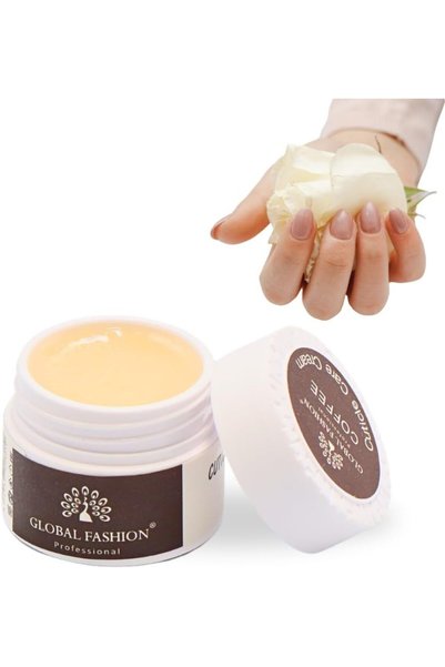 GLOBAL FASHION Professional Nourishing Cuticle Cream with Coffee 5g - Strengt...