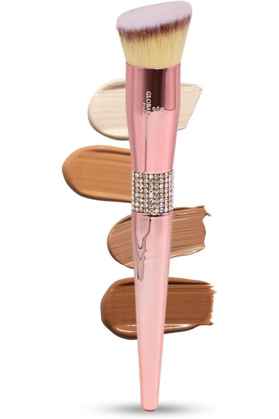 GLOBAL FASHION Professional Rose Gold Makeup Brush Set - Foundation & Conceal...