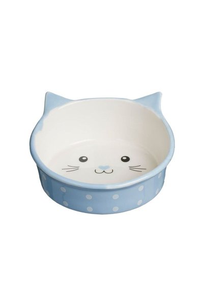 Jumbo Bol din Portelan Ciel cu Model Pisica pentru Animale de Companie 350ml