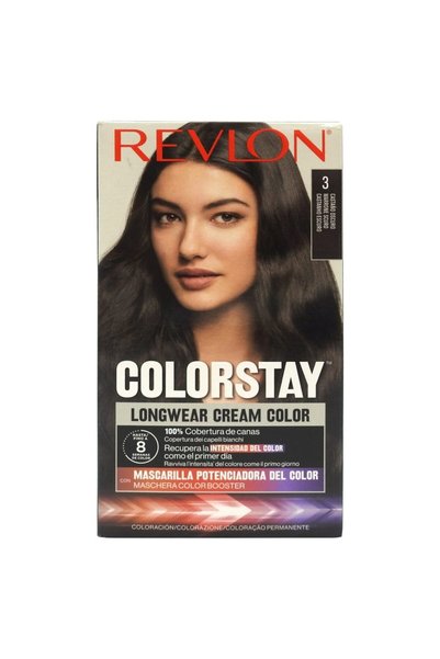 Generic Brand Hair Dye, Revlon Color Stay, 03 Darkest Brown