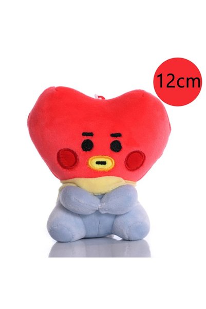 Choice red - 12cm 12cm Kawaii Cute Plush Mini Doll B-T-21 Cartoon Plush Sheep...