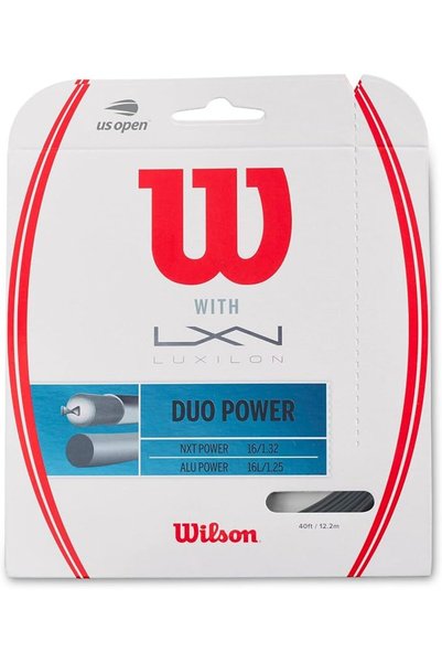 Wilson خيط مضرب التنس الثنائي القوي