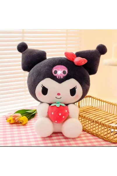 Choice 25cm-3 2026 New Kawaii 25cm Sanrio Plush Toy Jade Dog Kuromi Dressing ...