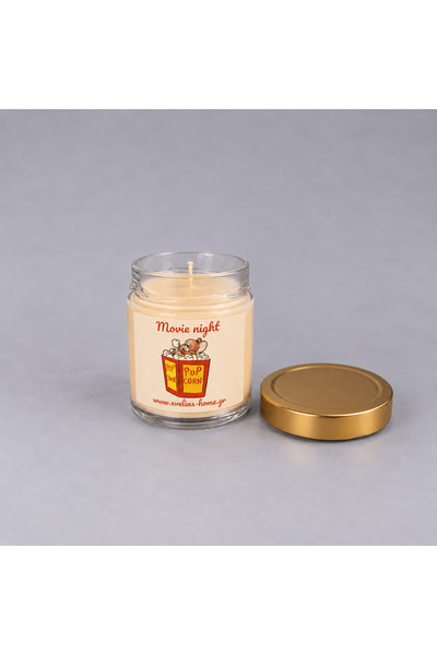 Evelins Home Movie Night Candle 200gr χειροποίητο κερί σόγιας