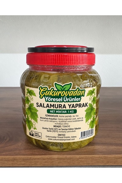 Salamura Asma Yaprağı (1 KG)