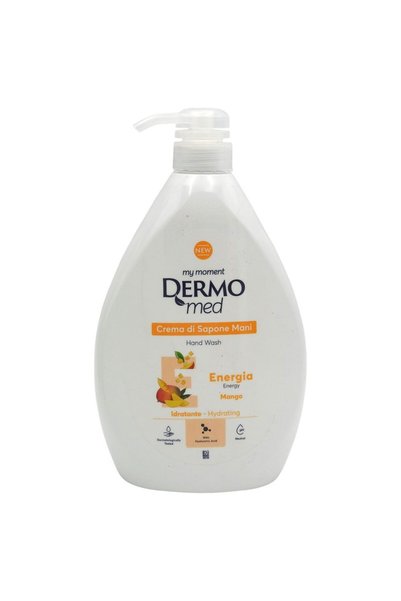 Generic Brand Течен сапун, Dermomed, 1 л, Манго, с хиалуронова киселина