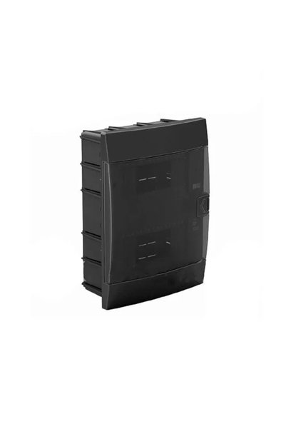 Horoz Cutie de distribuție electrică 16 module, neagră, pentru interior
