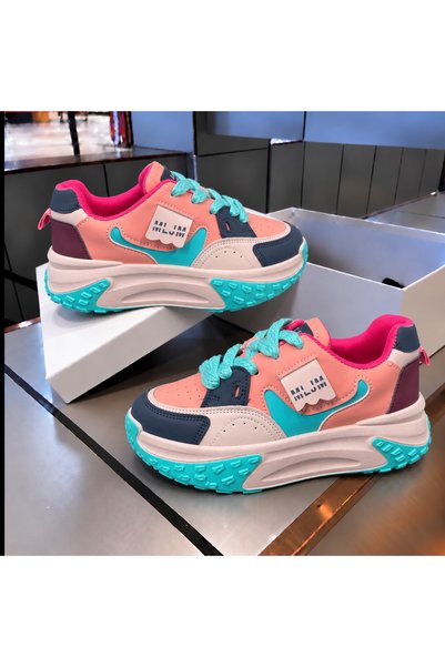 dehaine BELLA VIBE women's sneakers, with platform, multi-colored details and...