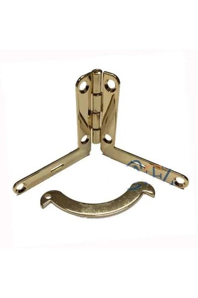 OEM Scissor Hinge - 16X36X76Mm, Gold, 1 Piece