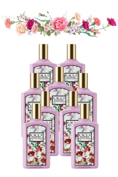 EMYC PERFUMES 9 قطع من زهور جورجوس Gardenia Perfume 100ML
