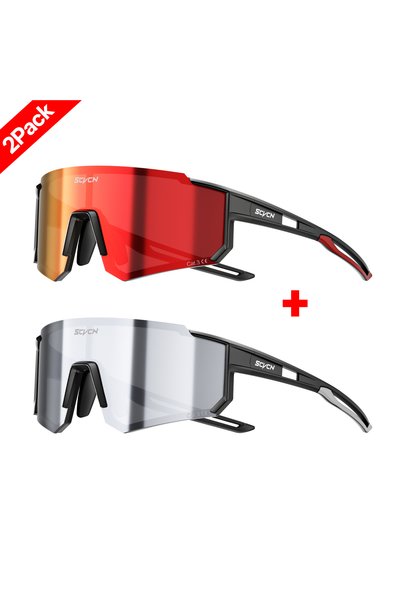 Choice sports glasses 2 pack-0106 SCVCN New Outdoor Sport Cycling Sunglasses ...
