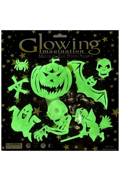 OEM Αυτοκόλλητα Φθορίζοντα για το Halloween (KK73442)