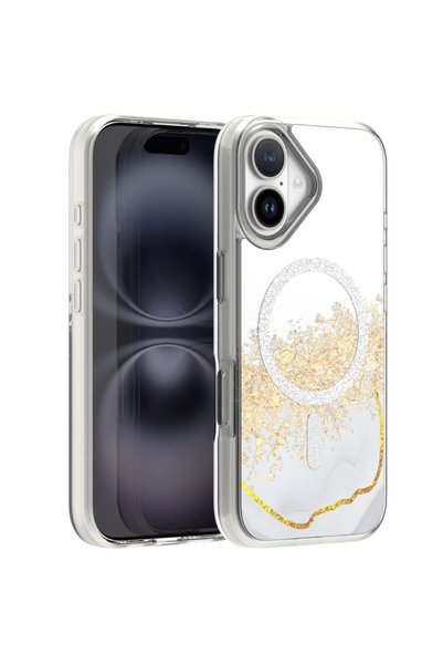 TFO Husa iPhone 17, Epoxy MagSafe, Alb