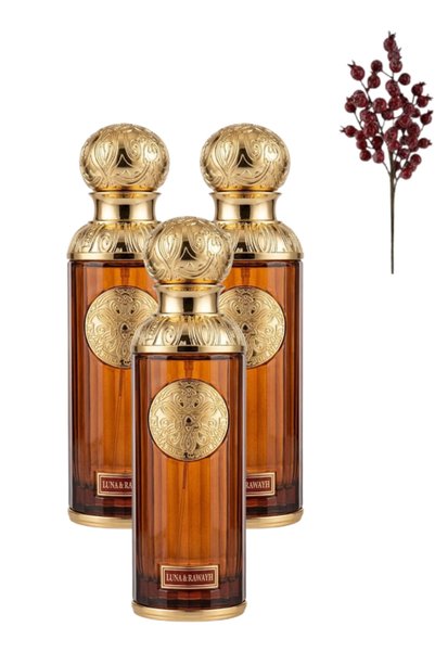RAWAYH 3 قطع من عطر Luna & Signature Collection بحجم 200 مل