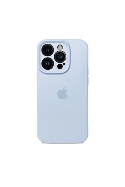GrandMobile Husa din Silicon cu Protectie Camera pentru iPhone 14 Pro Max, Blue