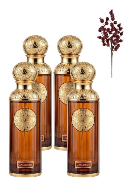 RAWAYH 4 قطع عطر Luna & Signature Collection 200 مل