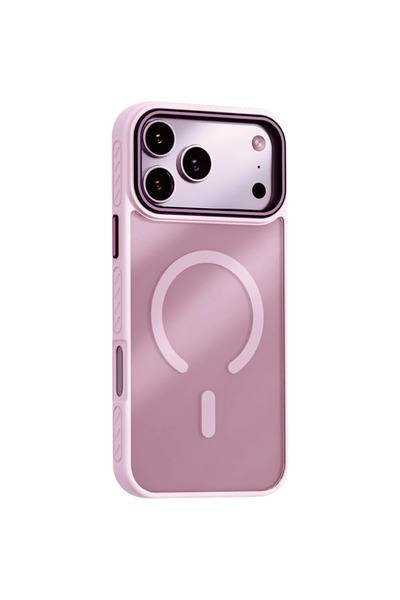 GrandMobile Husa iPhone 17 Air, rezistentă la șocuri, mată, antiderapantă, roz