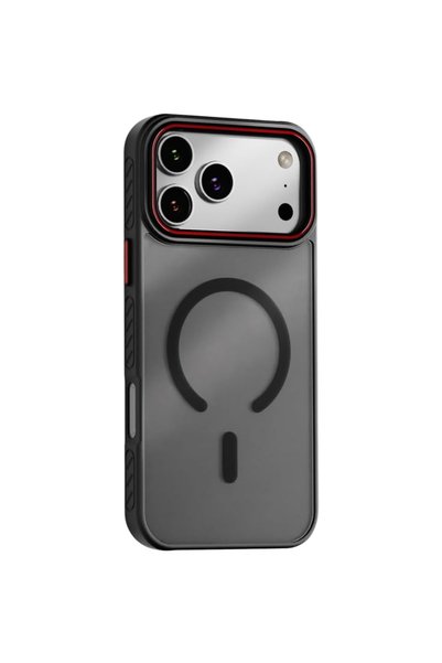 GrandMobile Husa iPhone 16 Pro, rezistentă la șocuri, mată, antiderapantă, ne...