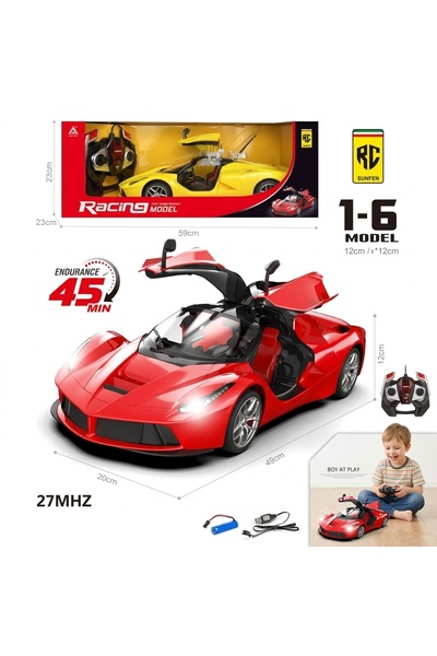 OEM Τηλεκατευθυνόμενο αυτοκίνητο RC "Αγωνιστικό Μοντέλο" κλίμακας 1:6, Μοντέλ...
