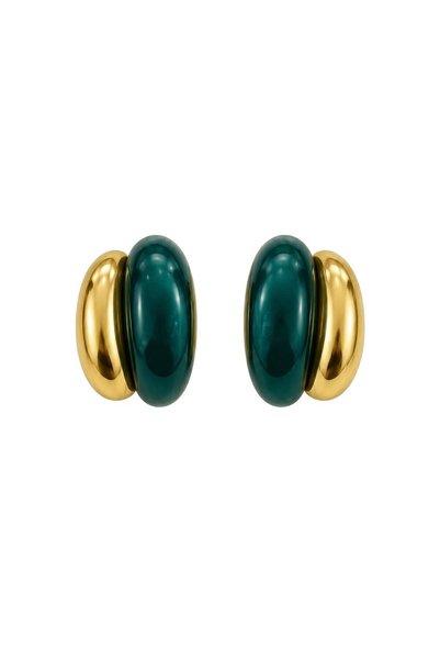 Charmist Sorelle Two-Tone Steel Earrings