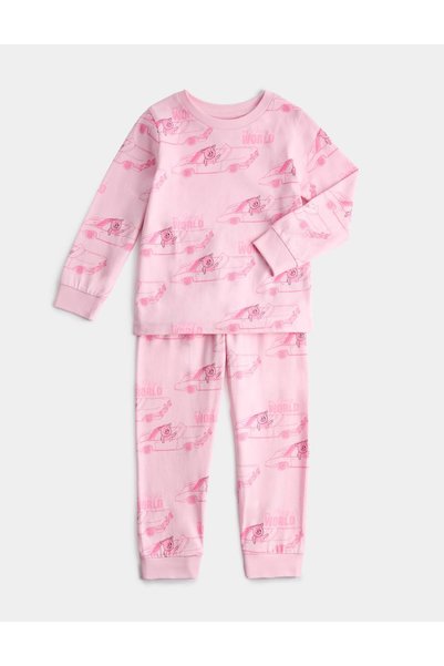 Marks & Spencer Pur Bumbac pentru Copii Percy Pig ™   Pijamale (1-16 ani)