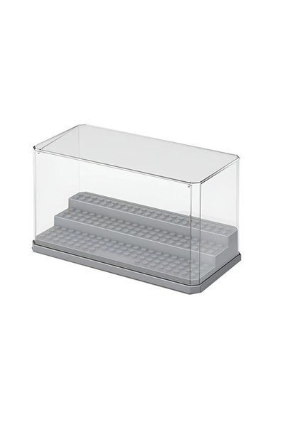 Choice Assembly-Free Grey Free Assembly Acrylic Transparent Display Box Build...