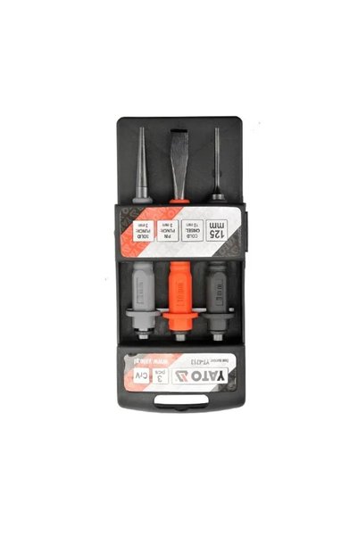 yato Set dălți YT4713 125 mm CrV 3 bucăți