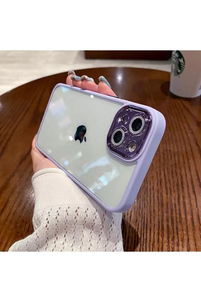 GrandMobile Husa Diamond, Protectie Lentile Camera pentru iPhone 13 Pro Max, ...