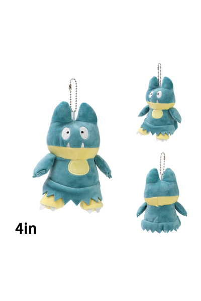 BANDAI Munchlax Snom Plush Keychain Pincurchin Qwilfish Munchlax Cute Stuffed...